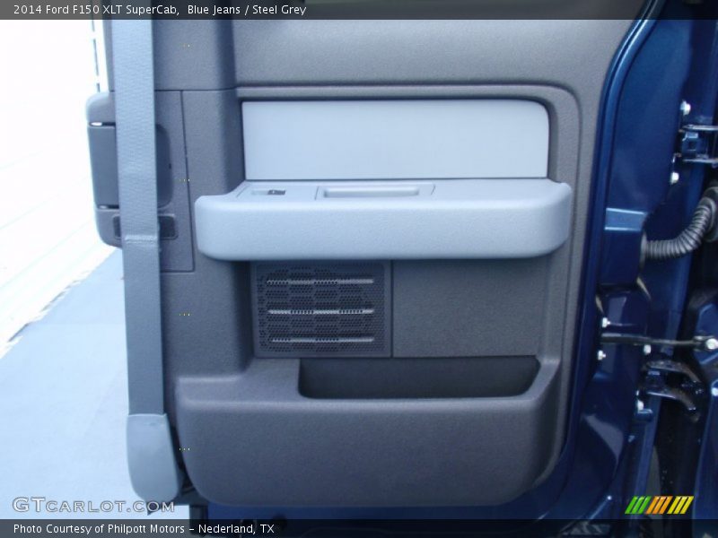 Blue Jeans / Steel Grey 2014 Ford F150 XLT SuperCab