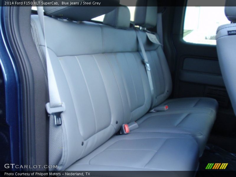 Blue Jeans / Steel Grey 2014 Ford F150 XLT SuperCab