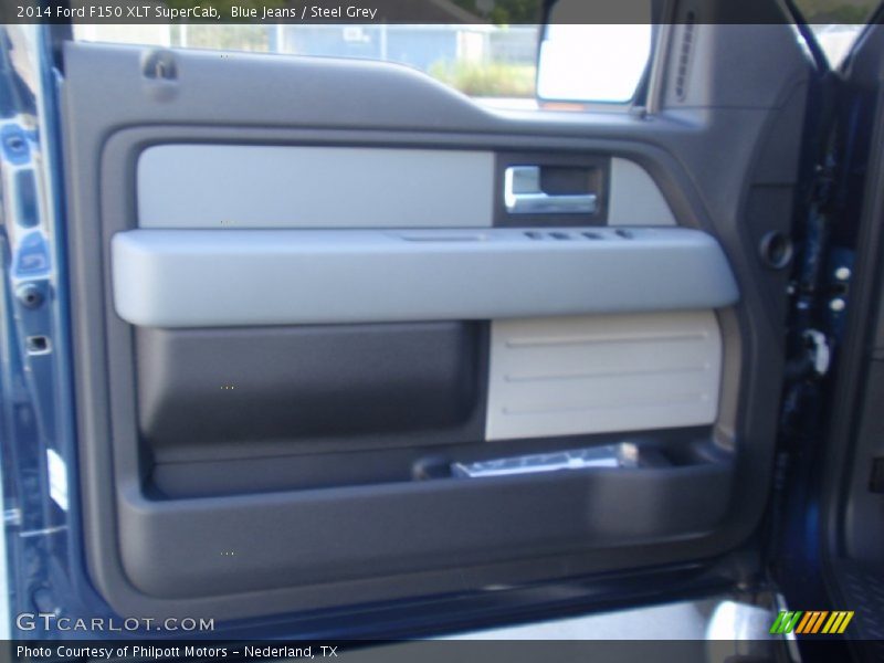 Blue Jeans / Steel Grey 2014 Ford F150 XLT SuperCab