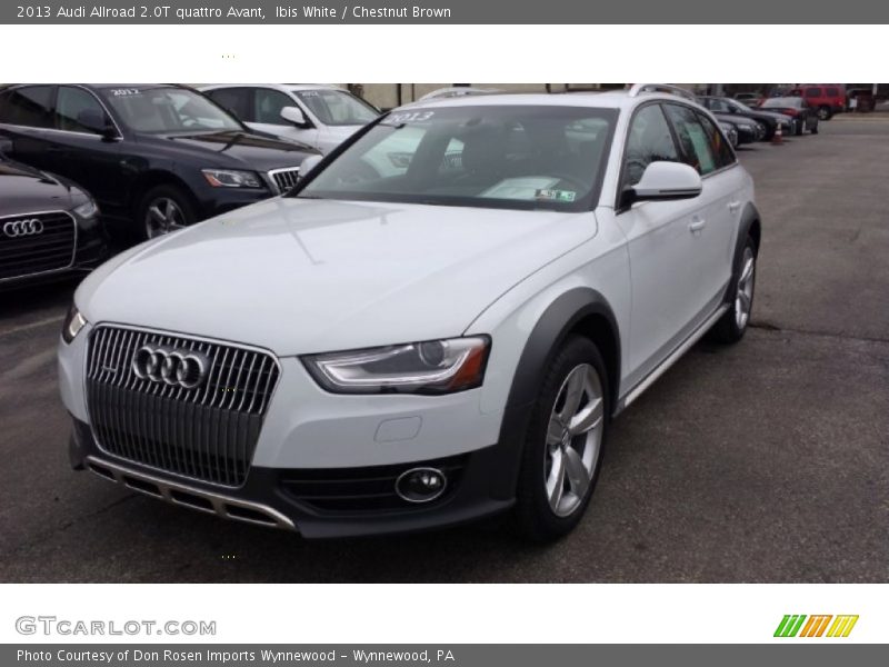 Ibis White / Chestnut Brown 2013 Audi Allroad 2.0T quattro Avant