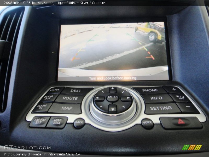 Liquid Platinum Silver / Graphite 2008 Infiniti G 35 Journey Sedan