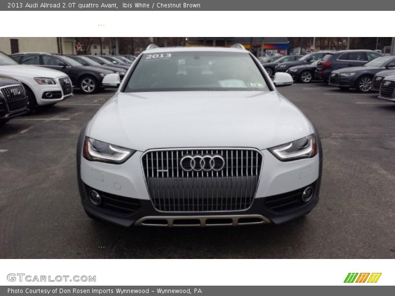 Ibis White / Chestnut Brown 2013 Audi Allroad 2.0T quattro Avant