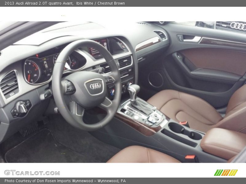 Ibis White / Chestnut Brown 2013 Audi Allroad 2.0T quattro Avant