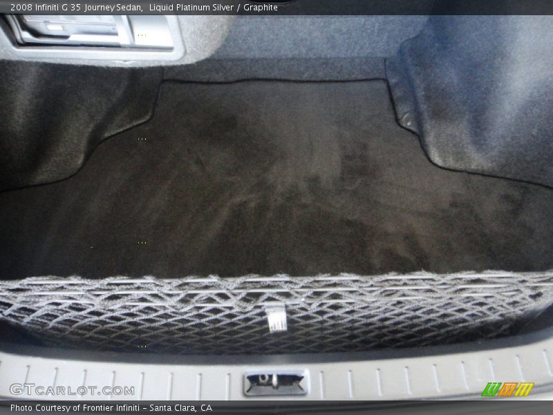 Liquid Platinum Silver / Graphite 2008 Infiniti G 35 Journey Sedan
