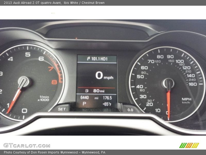 Ibis White / Chestnut Brown 2013 Audi Allroad 2.0T quattro Avant