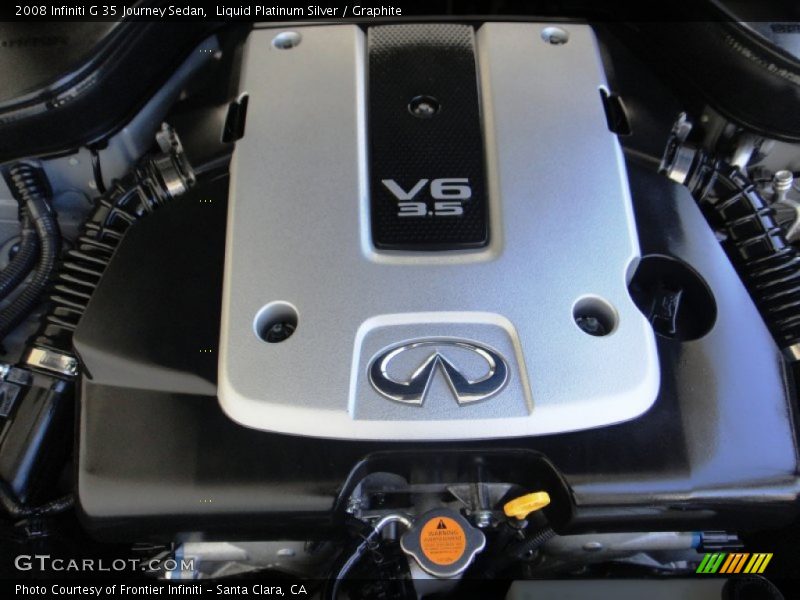 Liquid Platinum Silver / Graphite 2008 Infiniti G 35 Journey Sedan