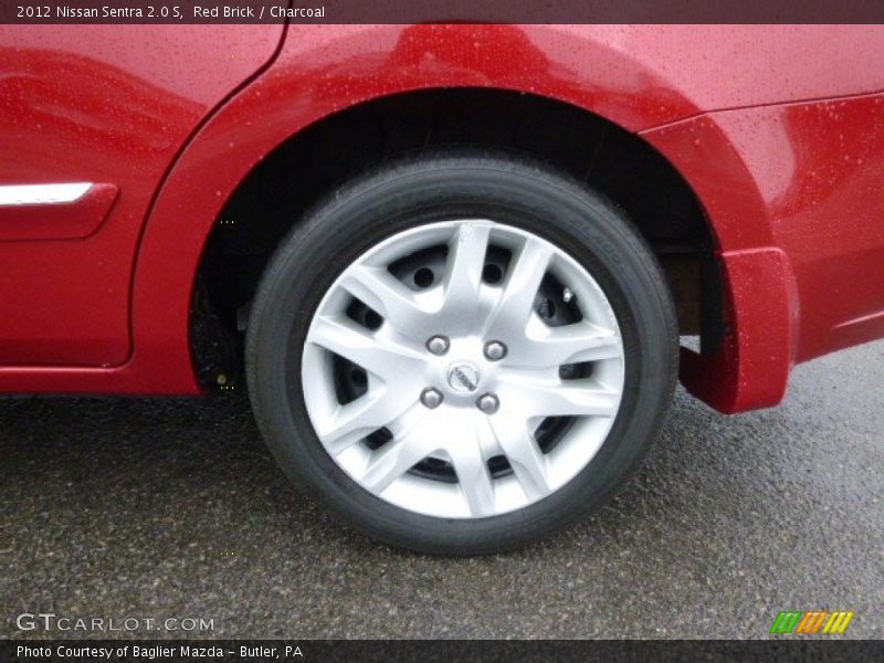 Red Brick / Charcoal 2012 Nissan Sentra 2.0 S