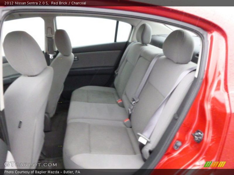 Red Brick / Charcoal 2012 Nissan Sentra 2.0 S