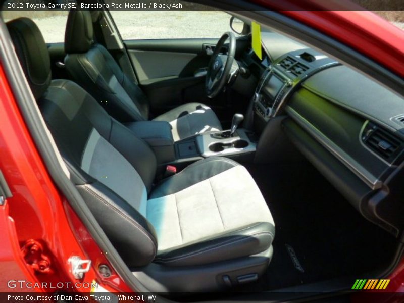 Barcelona Red Metallic / Black/Ash 2012 Toyota Camry SE