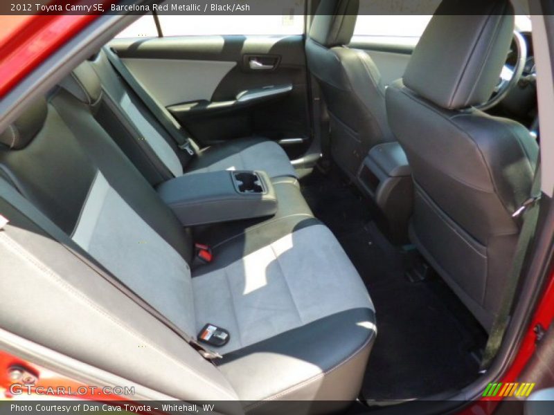 Barcelona Red Metallic / Black/Ash 2012 Toyota Camry SE