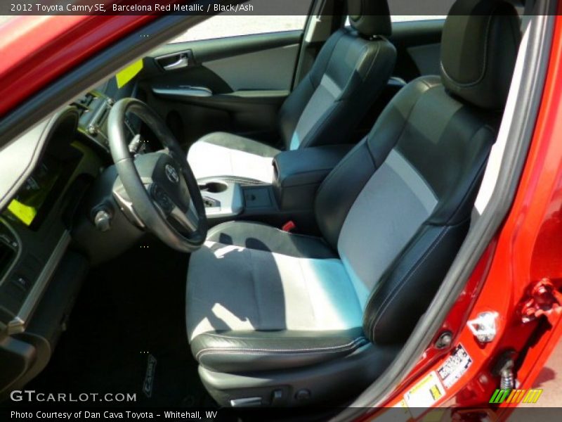 Barcelona Red Metallic / Black/Ash 2012 Toyota Camry SE