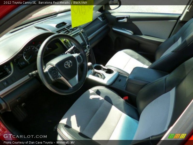 Barcelona Red Metallic / Black/Ash 2012 Toyota Camry SE