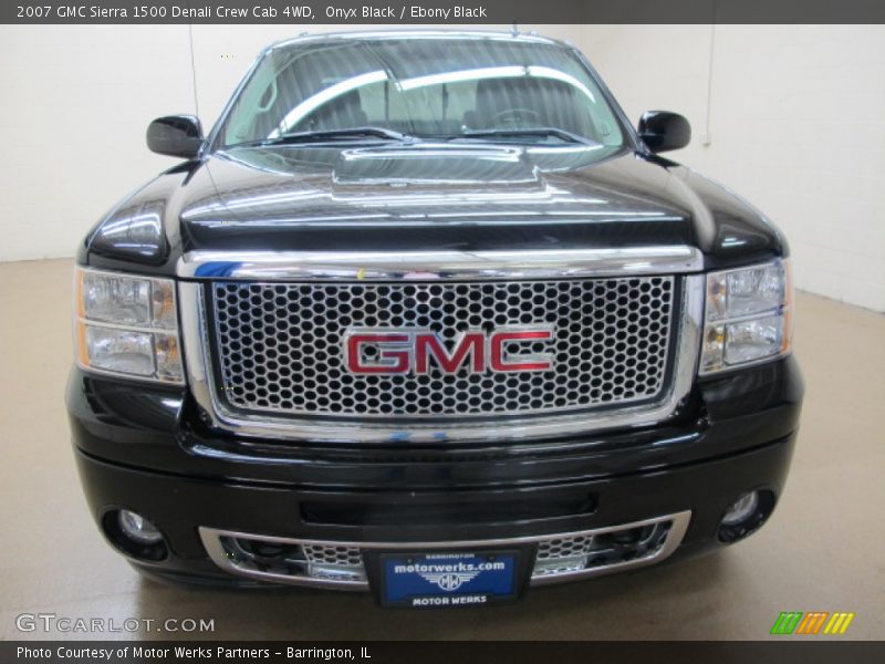Onyx Black / Ebony Black 2007 GMC Sierra 1500 Denali Crew Cab 4WD