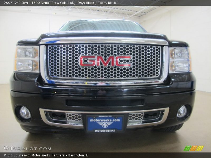Onyx Black / Ebony Black 2007 GMC Sierra 1500 Denali Crew Cab 4WD