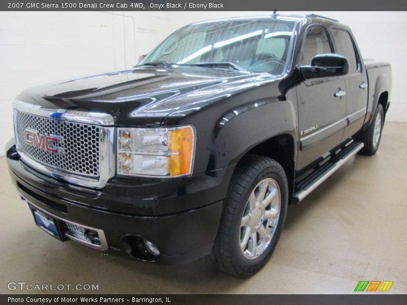Onyx Black / Ebony Black 2007 GMC Sierra 1500 Denali Crew Cab 4WD