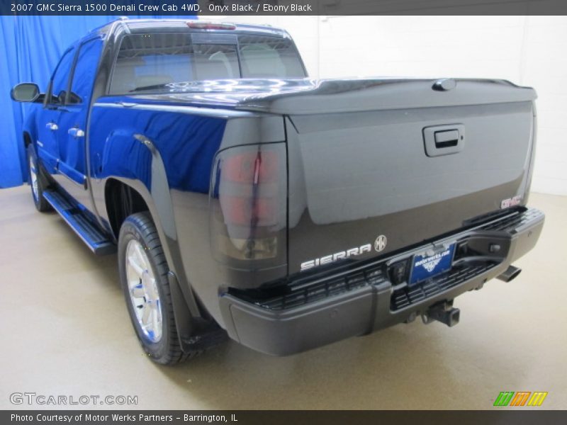 Onyx Black / Ebony Black 2007 GMC Sierra 1500 Denali Crew Cab 4WD