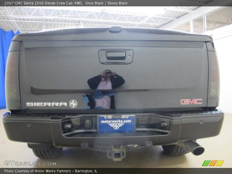 Onyx Black / Ebony Black 2007 GMC Sierra 1500 Denali Crew Cab 4WD