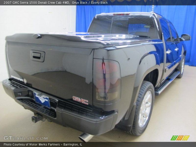 Onyx Black / Ebony Black 2007 GMC Sierra 1500 Denali Crew Cab 4WD