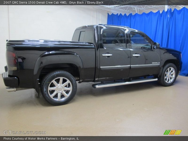 Onyx Black / Ebony Black 2007 GMC Sierra 1500 Denali Crew Cab 4WD