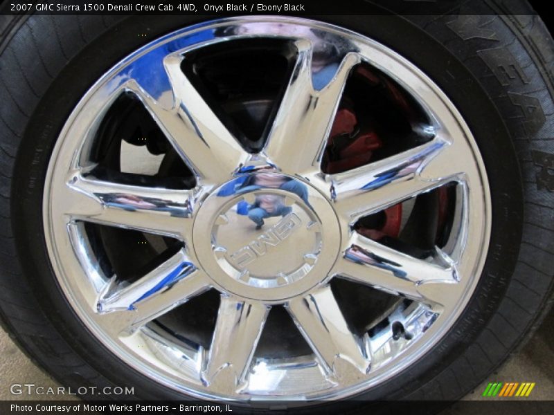 Onyx Black / Ebony Black 2007 GMC Sierra 1500 Denali Crew Cab 4WD
