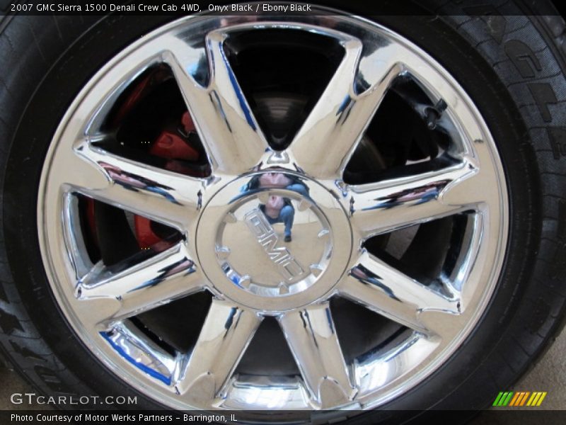 Onyx Black / Ebony Black 2007 GMC Sierra 1500 Denali Crew Cab 4WD