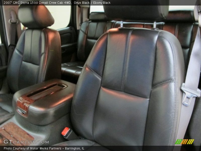 Onyx Black / Ebony Black 2007 GMC Sierra 1500 Denali Crew Cab 4WD