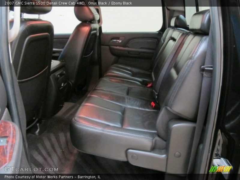 Onyx Black / Ebony Black 2007 GMC Sierra 1500 Denali Crew Cab 4WD