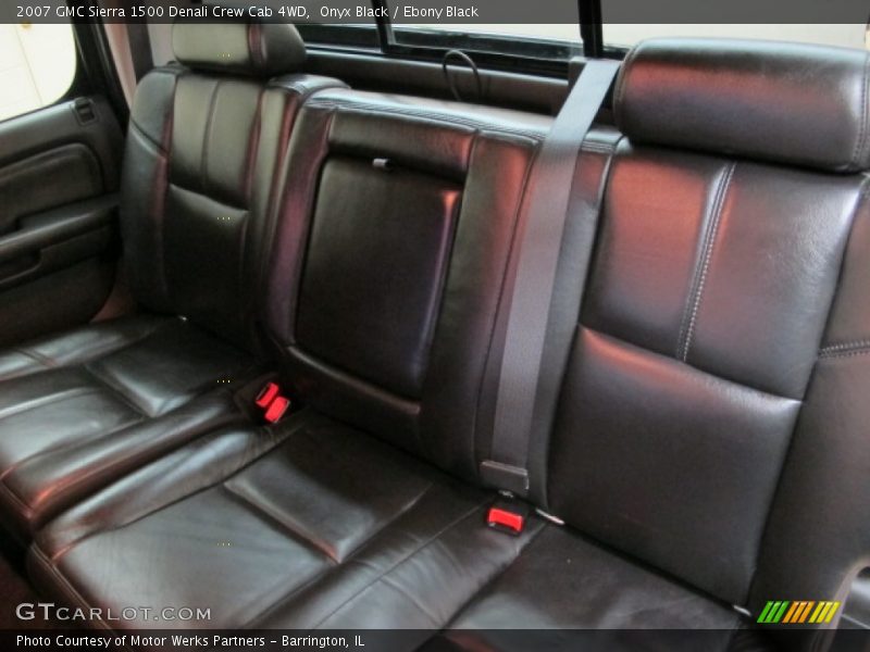 Onyx Black / Ebony Black 2007 GMC Sierra 1500 Denali Crew Cab 4WD