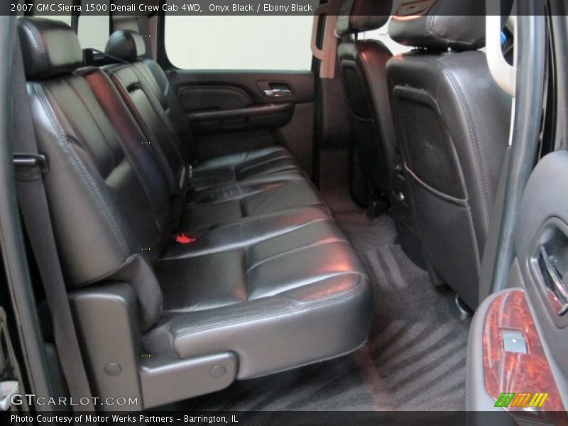 Onyx Black / Ebony Black 2007 GMC Sierra 1500 Denali Crew Cab 4WD