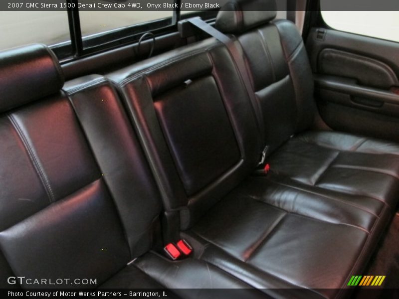 Onyx Black / Ebony Black 2007 GMC Sierra 1500 Denali Crew Cab 4WD