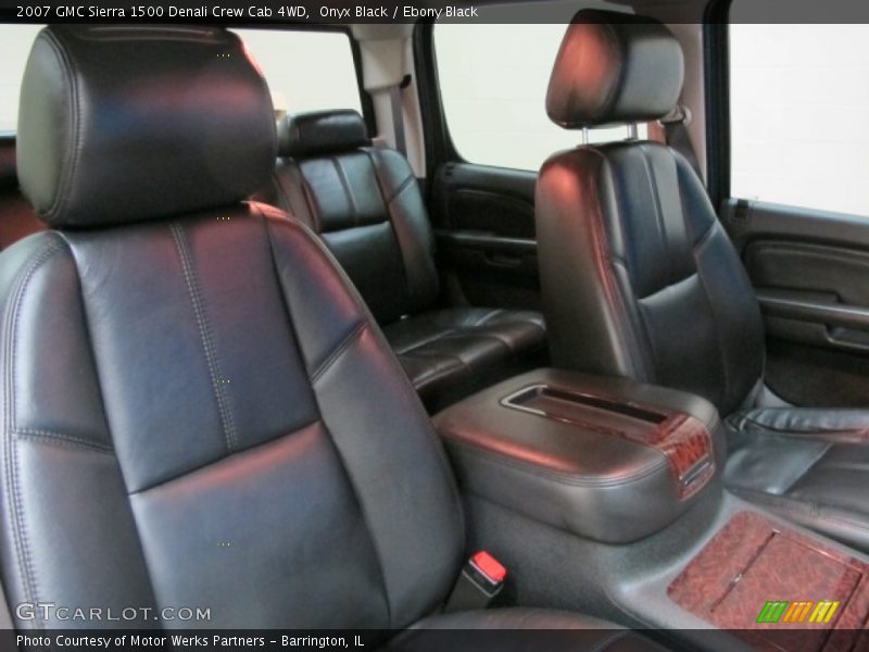Onyx Black / Ebony Black 2007 GMC Sierra 1500 Denali Crew Cab 4WD