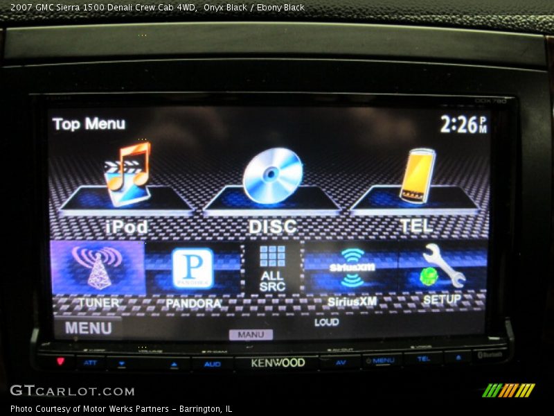 Onyx Black / Ebony Black 2007 GMC Sierra 1500 Denali Crew Cab 4WD