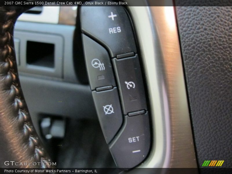 Onyx Black / Ebony Black 2007 GMC Sierra 1500 Denali Crew Cab 4WD