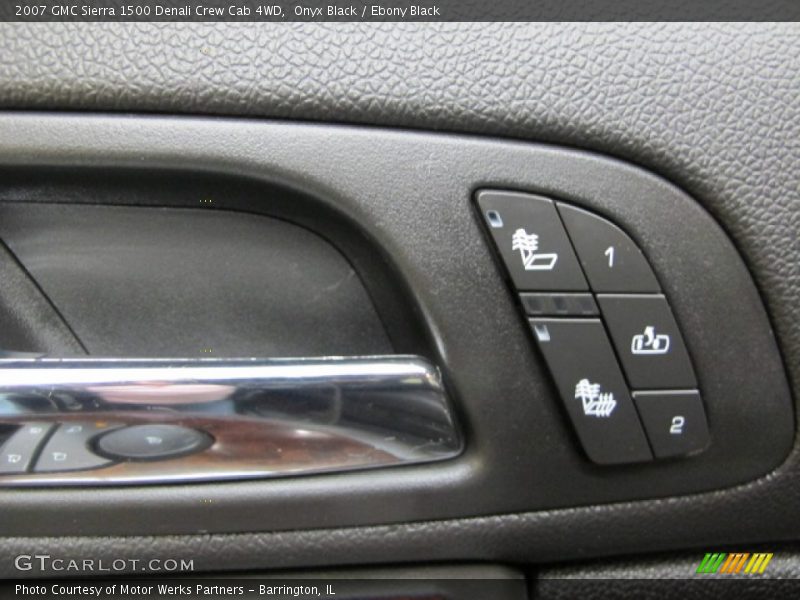 Onyx Black / Ebony Black 2007 GMC Sierra 1500 Denali Crew Cab 4WD