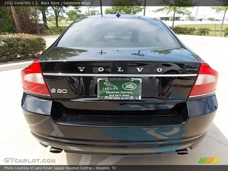 Black Stone / Sandstone Beige 2012 Volvo S80 3.2