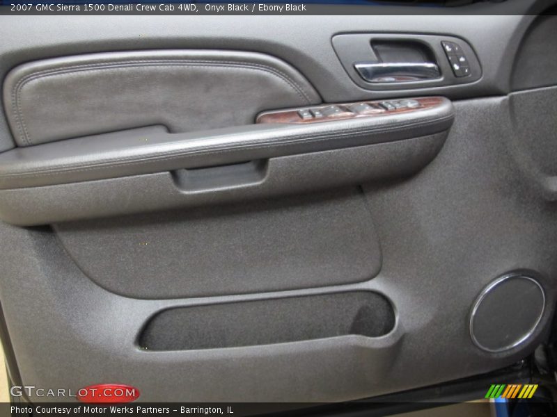 Onyx Black / Ebony Black 2007 GMC Sierra 1500 Denali Crew Cab 4WD