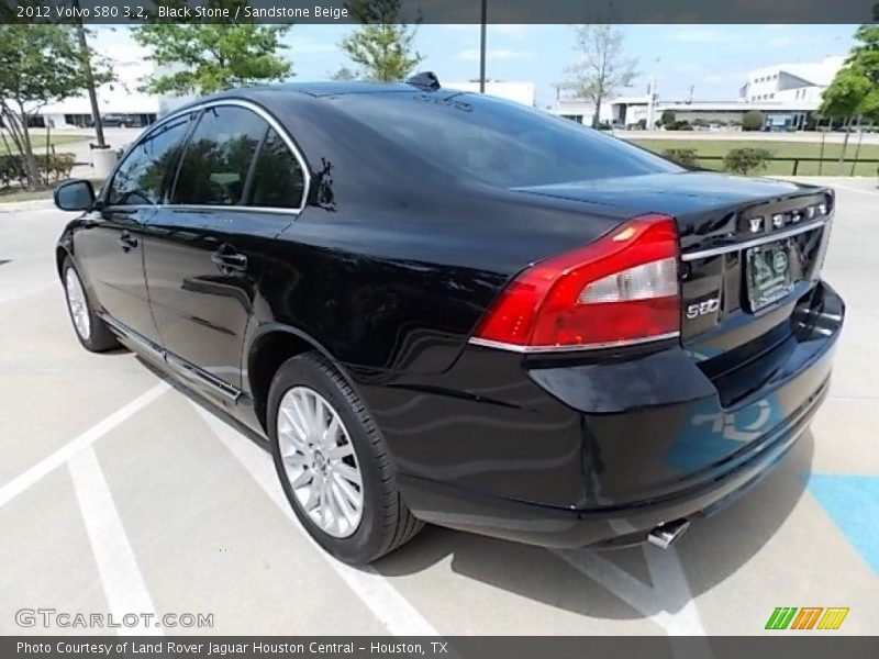 Black Stone / Sandstone Beige 2012 Volvo S80 3.2