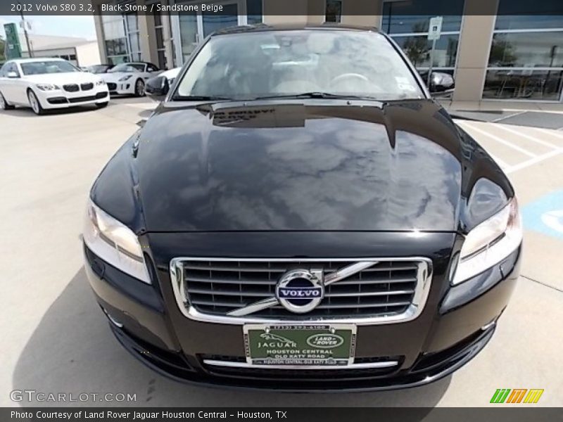 Black Stone / Sandstone Beige 2012 Volvo S80 3.2