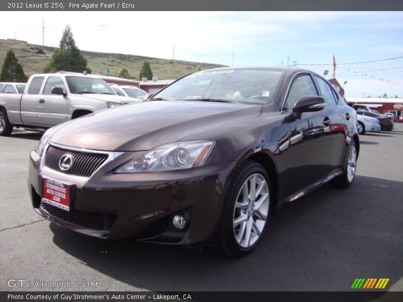 Fire Agate Pearl / Ecru 2012 Lexus IS 250