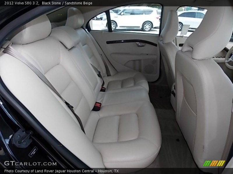 Rear Seat of 2012 S80 3.2