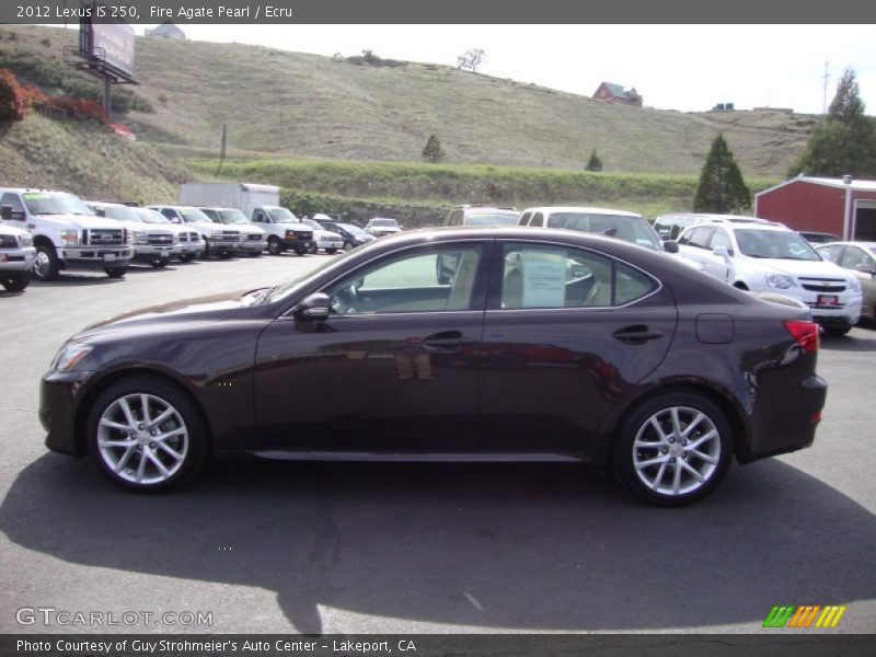 Fire Agate Pearl / Ecru 2012 Lexus IS 250