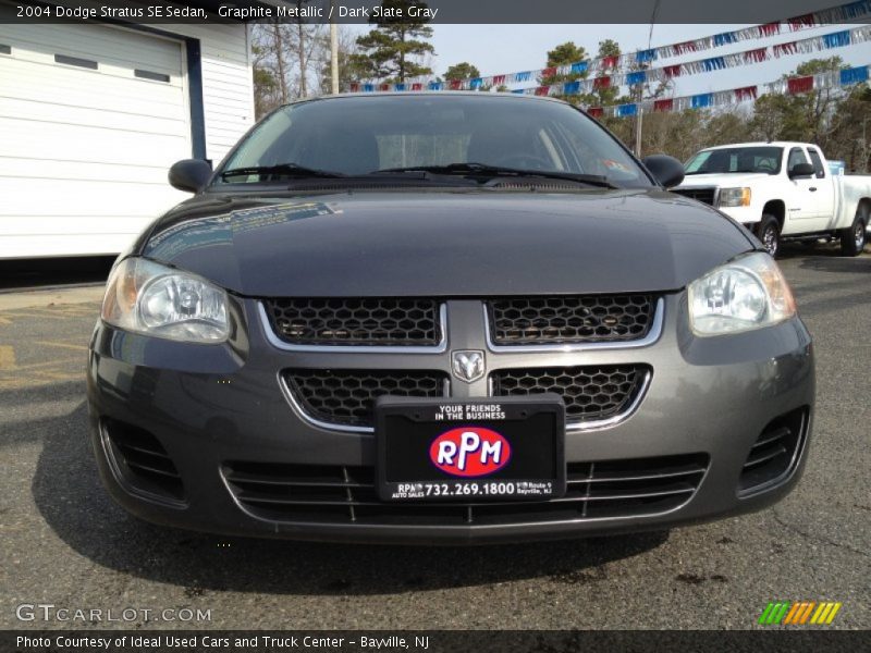 Graphite Metallic / Dark Slate Gray 2004 Dodge Stratus SE Sedan