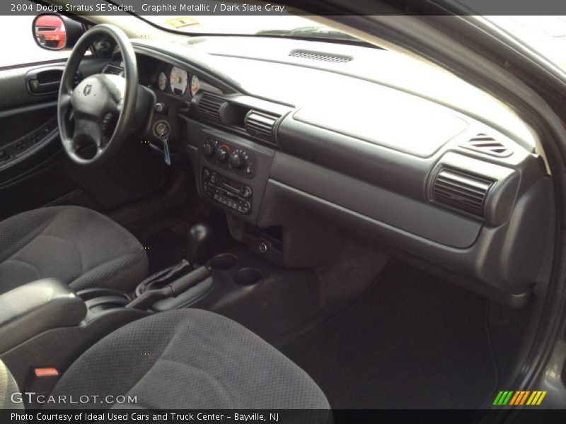 Graphite Metallic / Dark Slate Gray 2004 Dodge Stratus SE Sedan