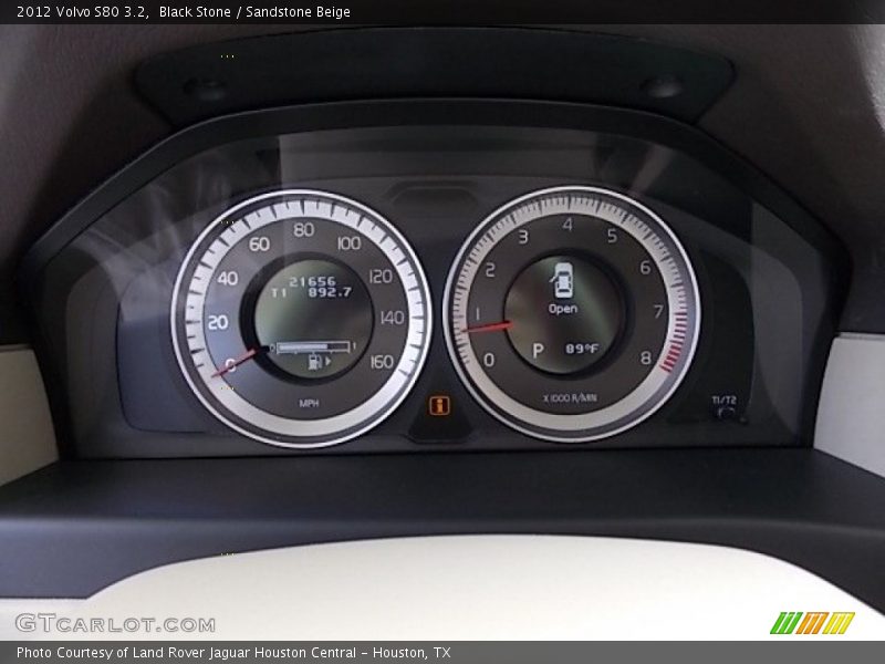  2012 S80 3.2 3.2 Gauges