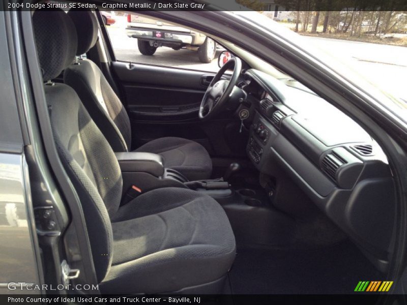 Graphite Metallic / Dark Slate Gray 2004 Dodge Stratus SE Sedan