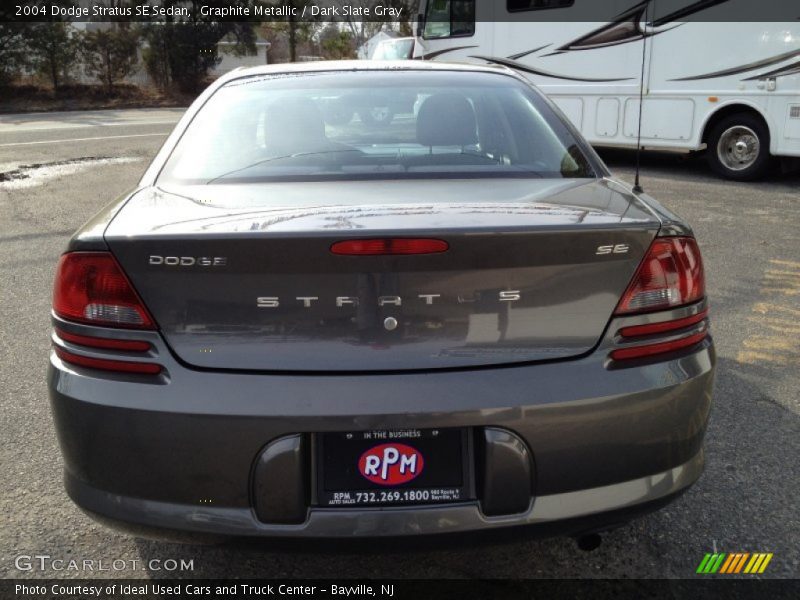 Graphite Metallic / Dark Slate Gray 2004 Dodge Stratus SE Sedan