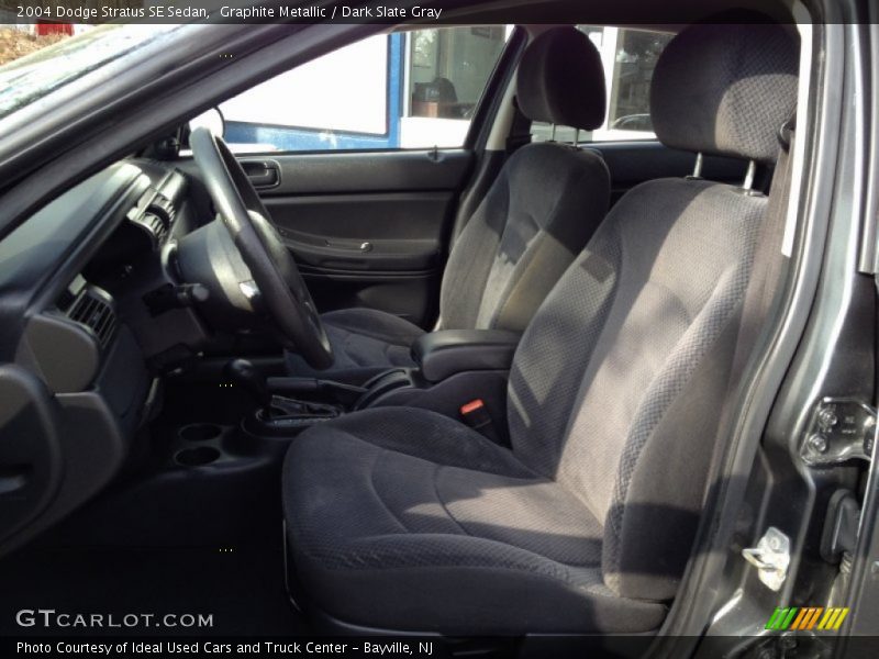 Graphite Metallic / Dark Slate Gray 2004 Dodge Stratus SE Sedan