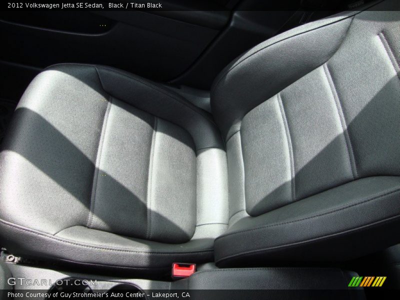 Black / Titan Black 2012 Volkswagen Jetta SE Sedan