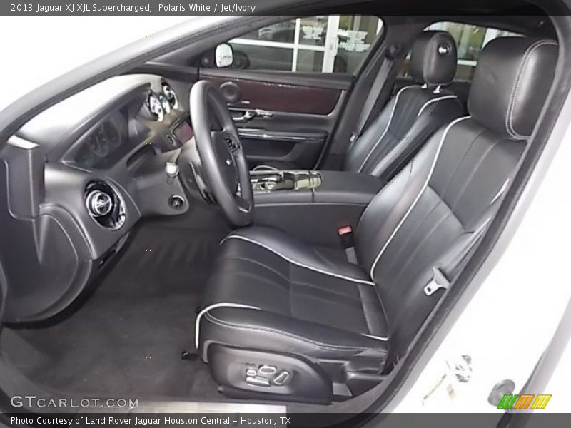 Front Seat of 2013 XJ XJL Supercharged