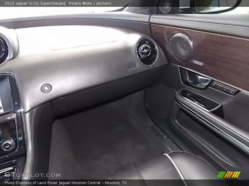 Polaris White / Jet/Ivory 2013 Jaguar XJ XJL Supercharged